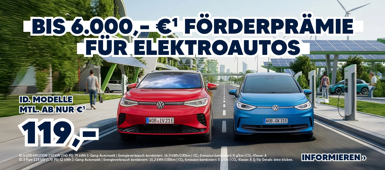 VW Elektro Förderprämie