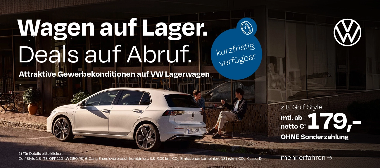 VW Lagerwagen Gewerbe
