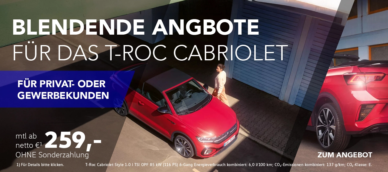 T-Roc Cabrio Leasing