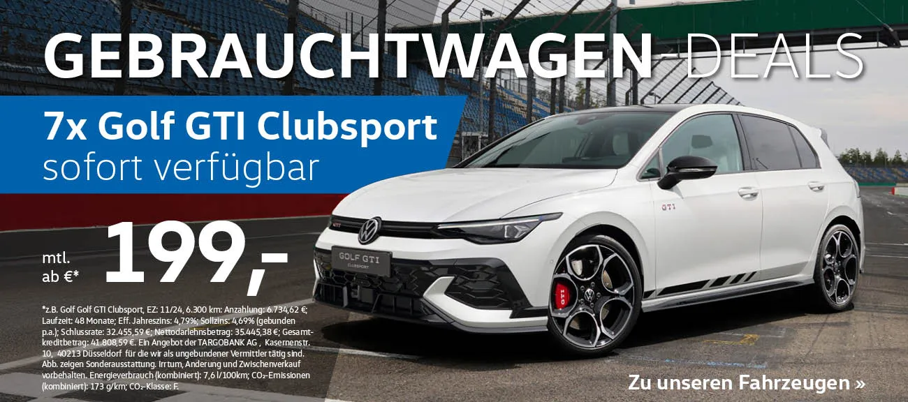 Slider GW Golf GTI Clubsport