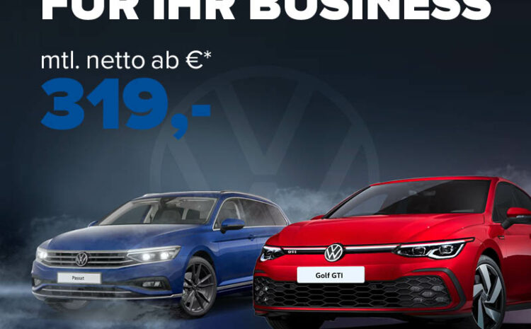  Gewerbeangebote Golf GTI & Passat