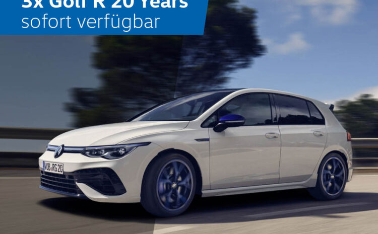  Gebrauchtwagen Golf R 20 Years
