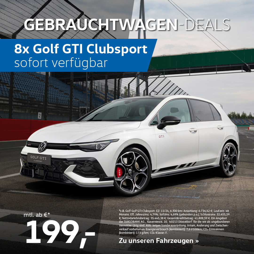 Gebrauchtwagen Golf Clubsport