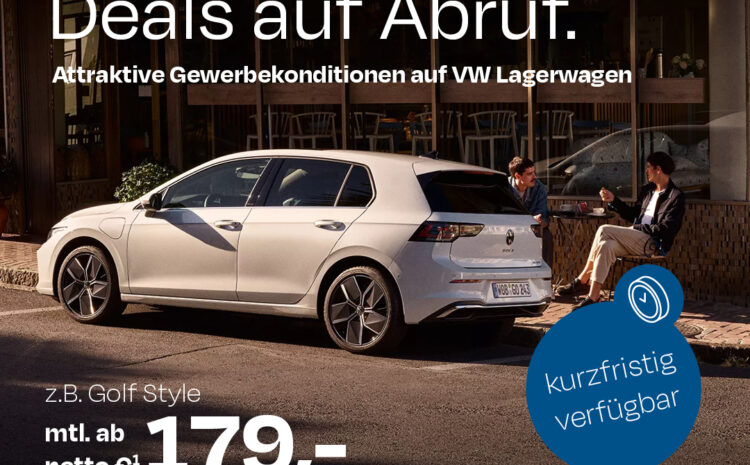  VW Lagerwagen Gewerbekonditionen