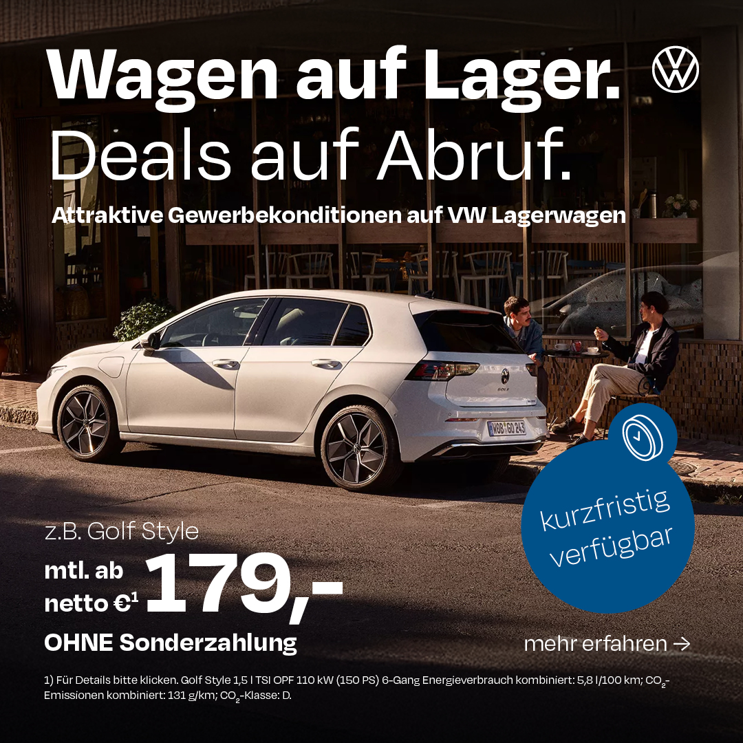 BEITRAG VW Gewerbeleasing Lagerwagen Q3:25