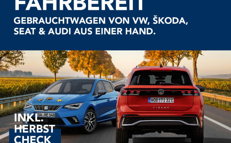  Gebrauchtwagen Herbstaktion