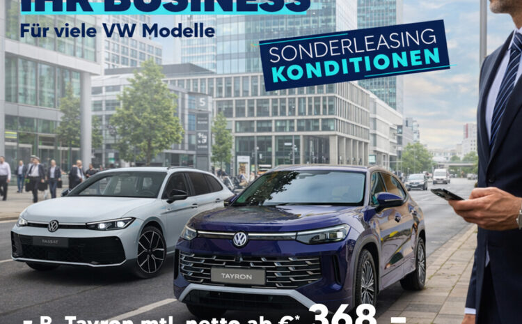  VW Gewerbe Sonderleasing Aktion